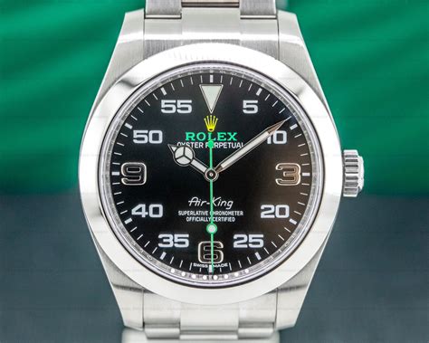 buy rolex air king black dial in canada|Rolex Air-King price guide.